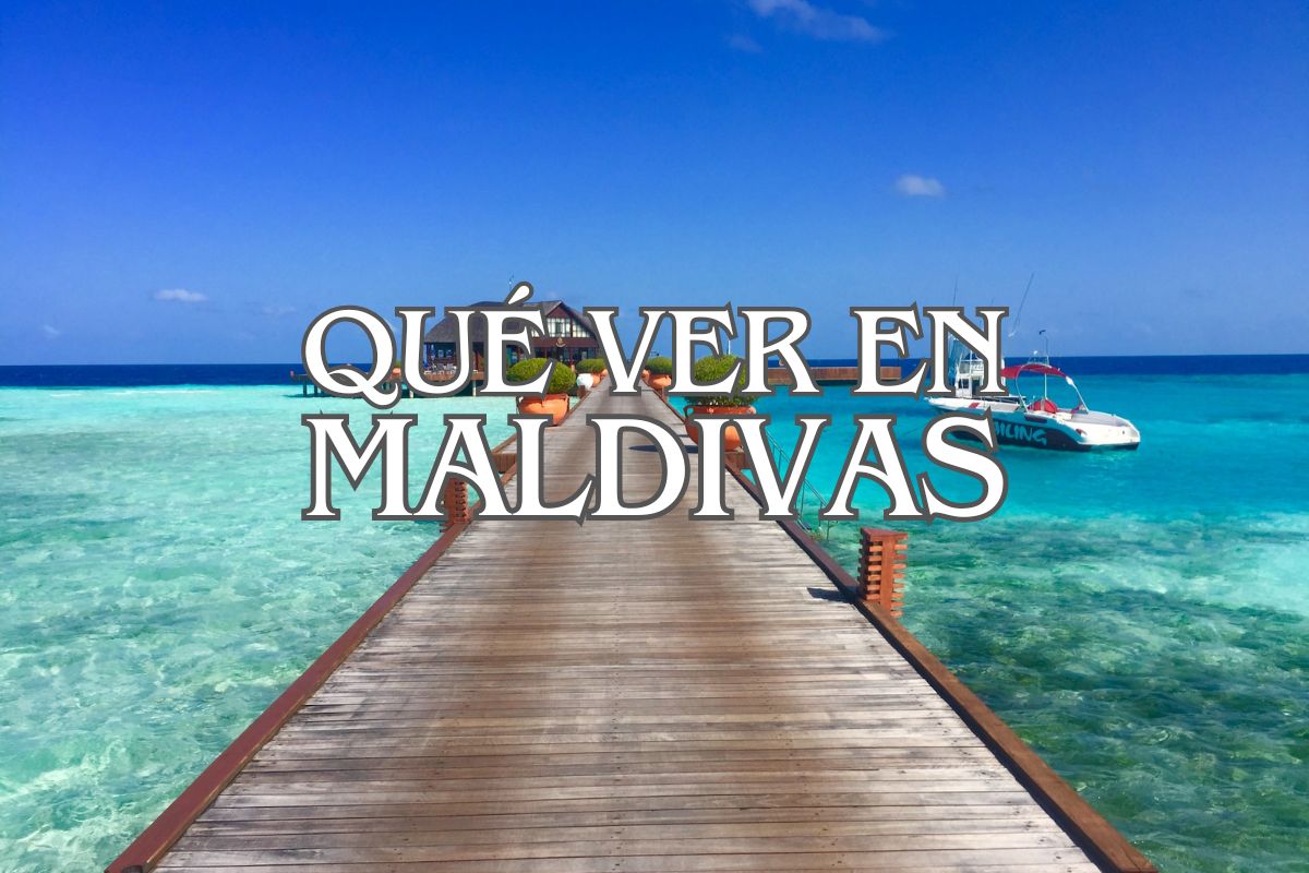 que ver en maldivas