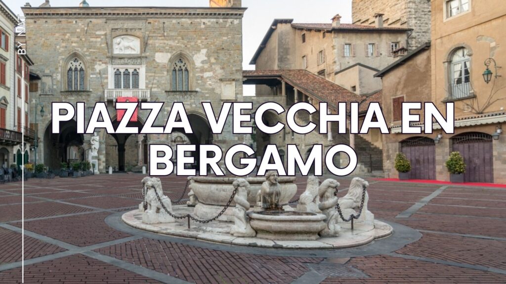 Piazza Vecchia en Bergamo