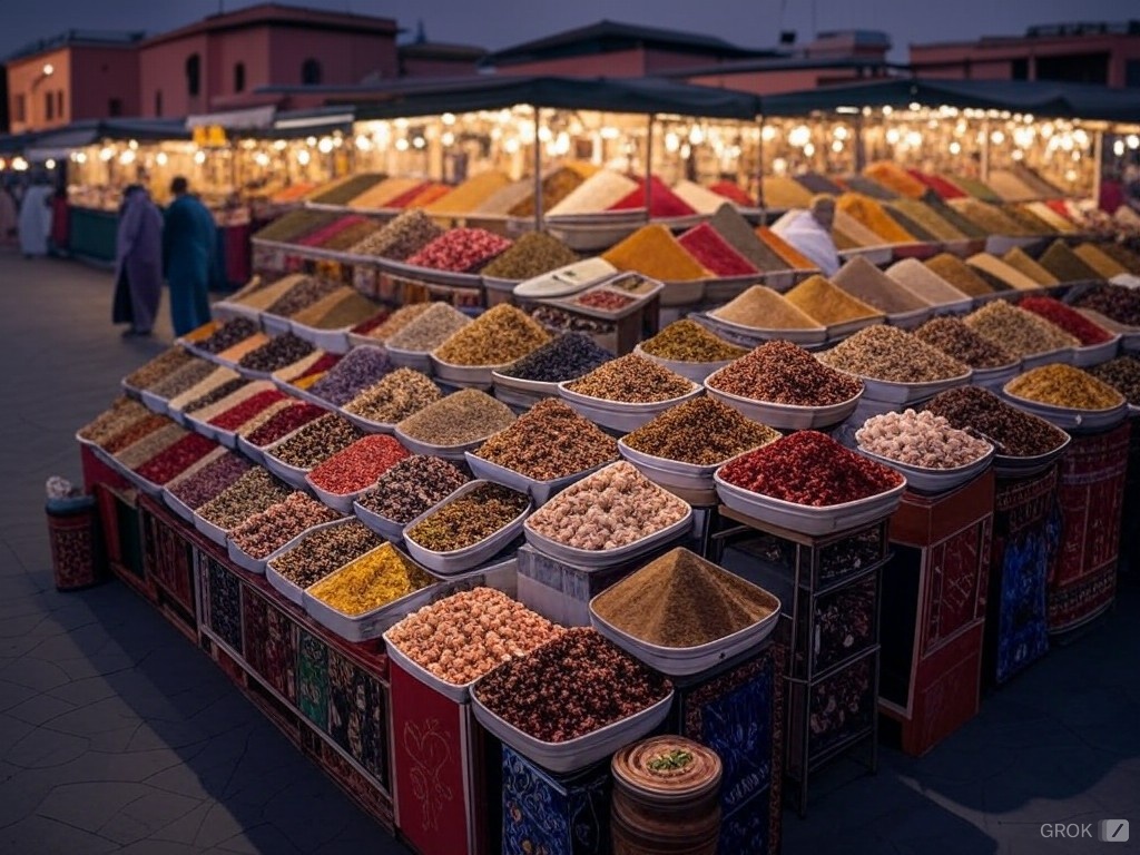Visita al mercado de Marrakech