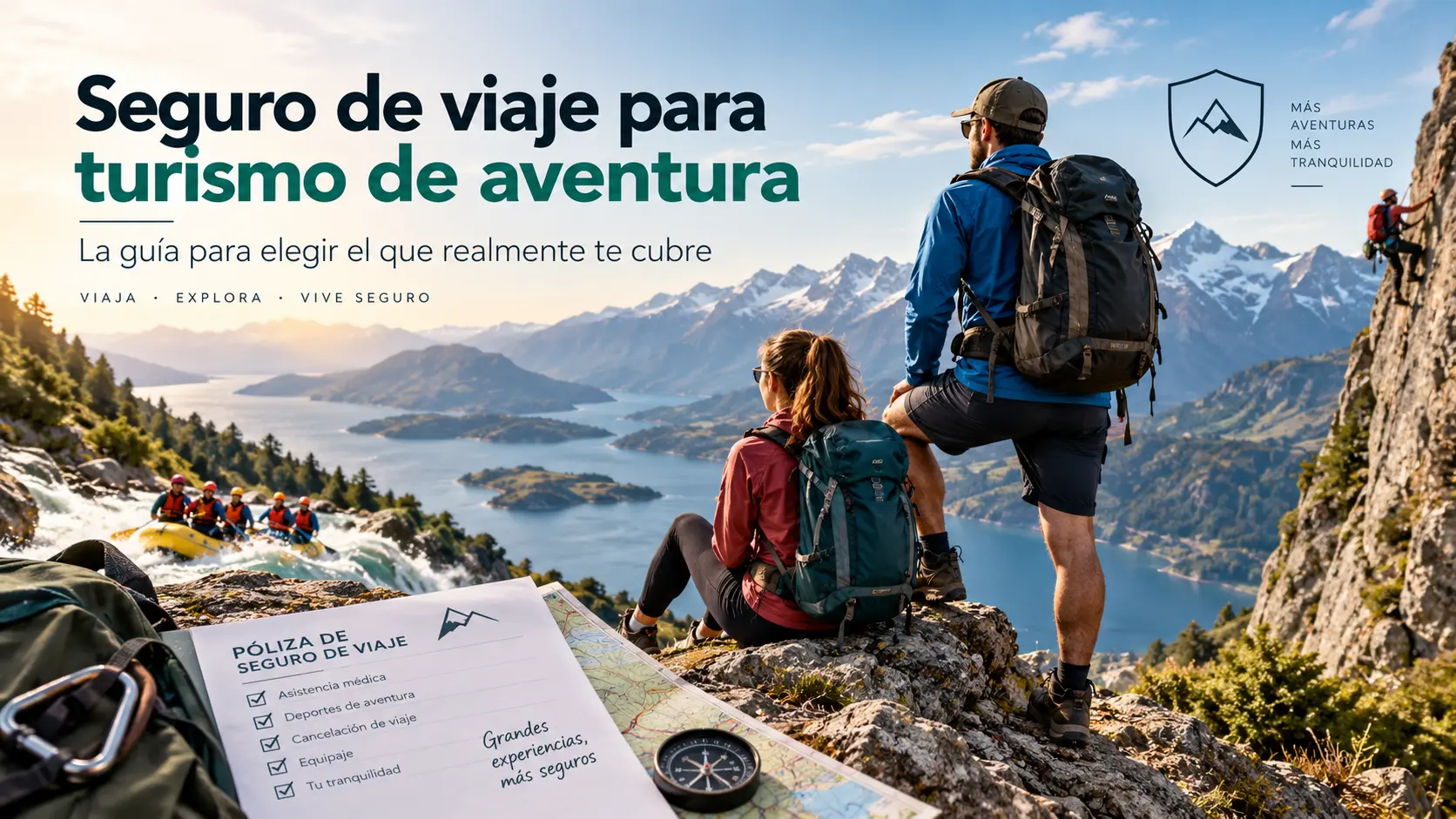 Seguro de viaje para turismo de aventura: la guía para elegir el que realmente te cubre